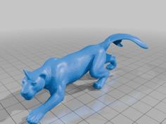 Water Leopard Unicorn 3D Printer Model