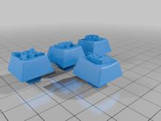 Membrane Valorant Raze Keycaps 3D Printer Model