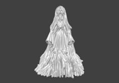 Nightmare Ghost Miniature 3D Printer Model