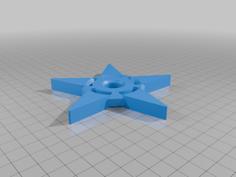 Starlike Coaster 3D Printer Model