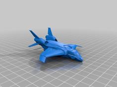 Quinjet 3D Printer Model