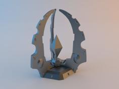 Eldar Warp Generator With Hexagonal Base 3D Printer Model