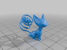 Pokemon Glameow #431 – Optimized For 3D Printing 3D Printer Model