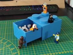 Stackable Brick Box 3D Printer Model