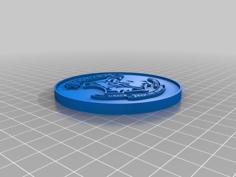 Harry Potter Coasters 3D Printer Model