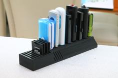 USB And SD Card Holder For Wide USB Sticks 3D Printer Model