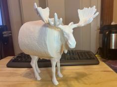 Toilet Roll Moose 3D Printer Model