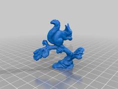 Squirrel, GDR/DDR Figurine – 3D Scan 3D Printer Model