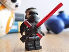 Kylo Ren Lego Lighsaber 3D Printer Model