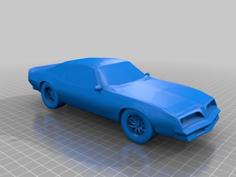 Pontiac Trans Am 3D Printer Model