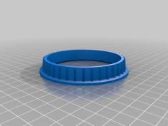 Bee Hive Top Feeder Flange And Lid 3D Printer Model