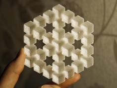 Penrose Cube Illusion 3D Printer Model