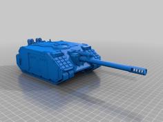 Seigefiend MK.II, Siege Tank 3D Printer Model