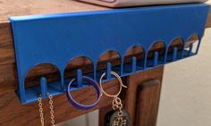 Ring Necklace And Earring Holder 3D Printer Model