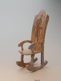 Rocking Chair 3D Printer Model