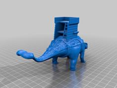 Battle Dinosaur 2 3D Printer Model