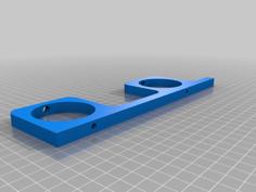 Ceiling Mount Fishing Rod Holder 3D Printer Model