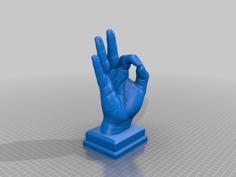 Okay Meme Award 3D Printer Model