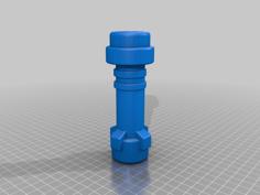 Lego Star Wars Collapsing Lightsaber (Print In Place) 3D Printer Model