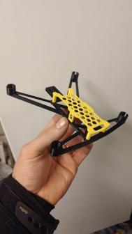 Micro Quad Drone 110mm 3D Printer Model