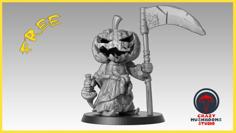 Pumpkin Goblin 3D Printer Model