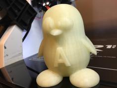 Cool Penguin 3D Printer Model