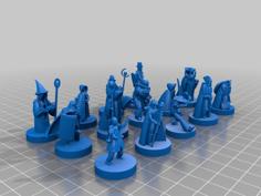 D&D Minis 3D Printer Model