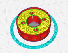 4mm Small Servo Gear For Blinds 3D Printer Model