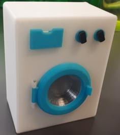 Mini Washing Machine 3D Printer Model