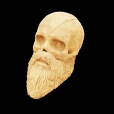 Kratos Skull 3D Printer Model