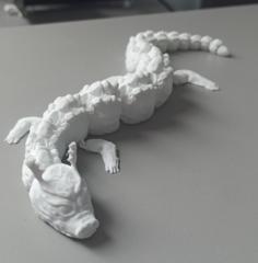 Articulated Dragon / 2 Versions 3D Printer Model