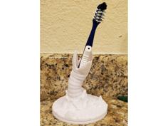 Dune Sand Worm Shai Hulud Toothbrush Holder 3D Printer Model