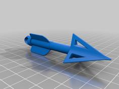 Arrow Key Chain 3D Printer Model