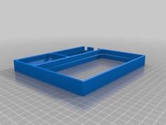 Arduino Mega, Breadboard, And Tray 3D Printer Model