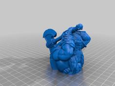 Frost Giant With Axe 3D Printer Model