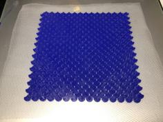 Fish Scale (on Fabric) 3D Printer Model