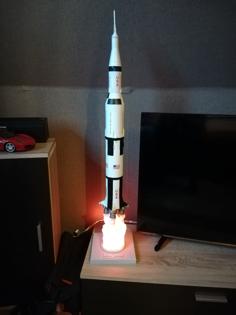 Revell 1:144 Saturn V Lamp 3D Printer Model