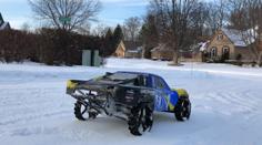 Traxxas Slash Snow/Sand Tire 3D Printer Model