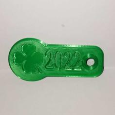 Shopping Cart Lucky Charm 2022 3D Printer Model