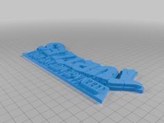 TMNT Logo 3D Printer Model