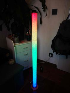 Glass Stone LED Tube (WiFi Controlled Through Smartphone App) 3D Printer Model