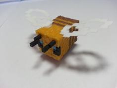 Minecraft Bee 3D Printer Model