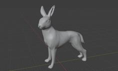 Bell Witch Rabbit Dog 3D Printer Model