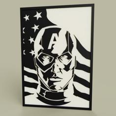 Marvel – Captain America 3D Printer Model