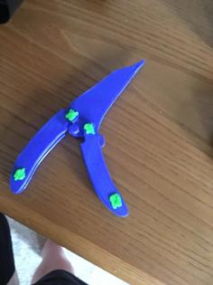 Butterfly Knife 3D Printer Model