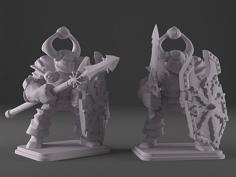 HeroQuest – Chaos Doom Guards 3D Printer Model