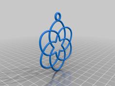 Simple Earrings 3D Printer Model