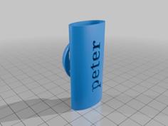 Peter Lighter Case 3D Printer Model