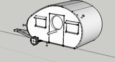 Caravan Birdhouse 3D Printer Model