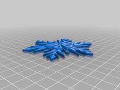 Snowflake 3D Printer Model